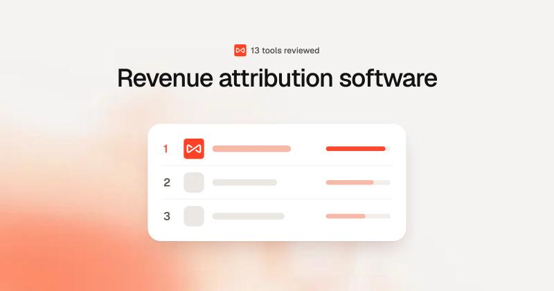 Revenue attribution software: SourceLoop blog cover illustration