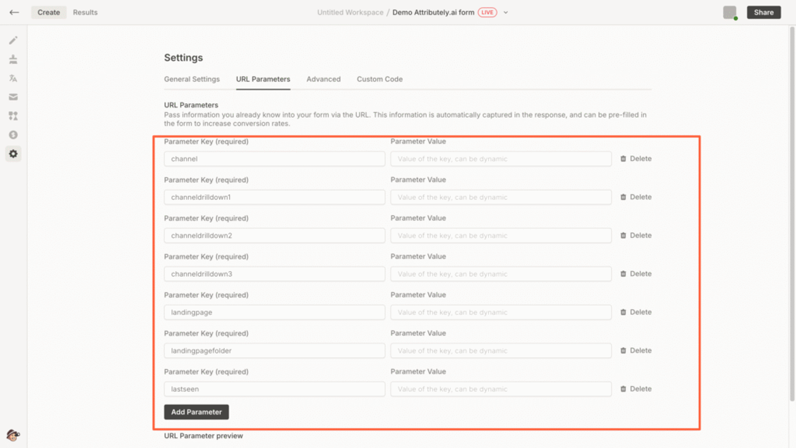 Questionscout utm tracking