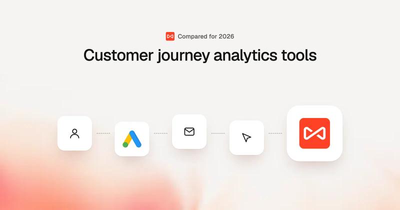 Customer journey analytics tools: SourceLoop blog cover illustration