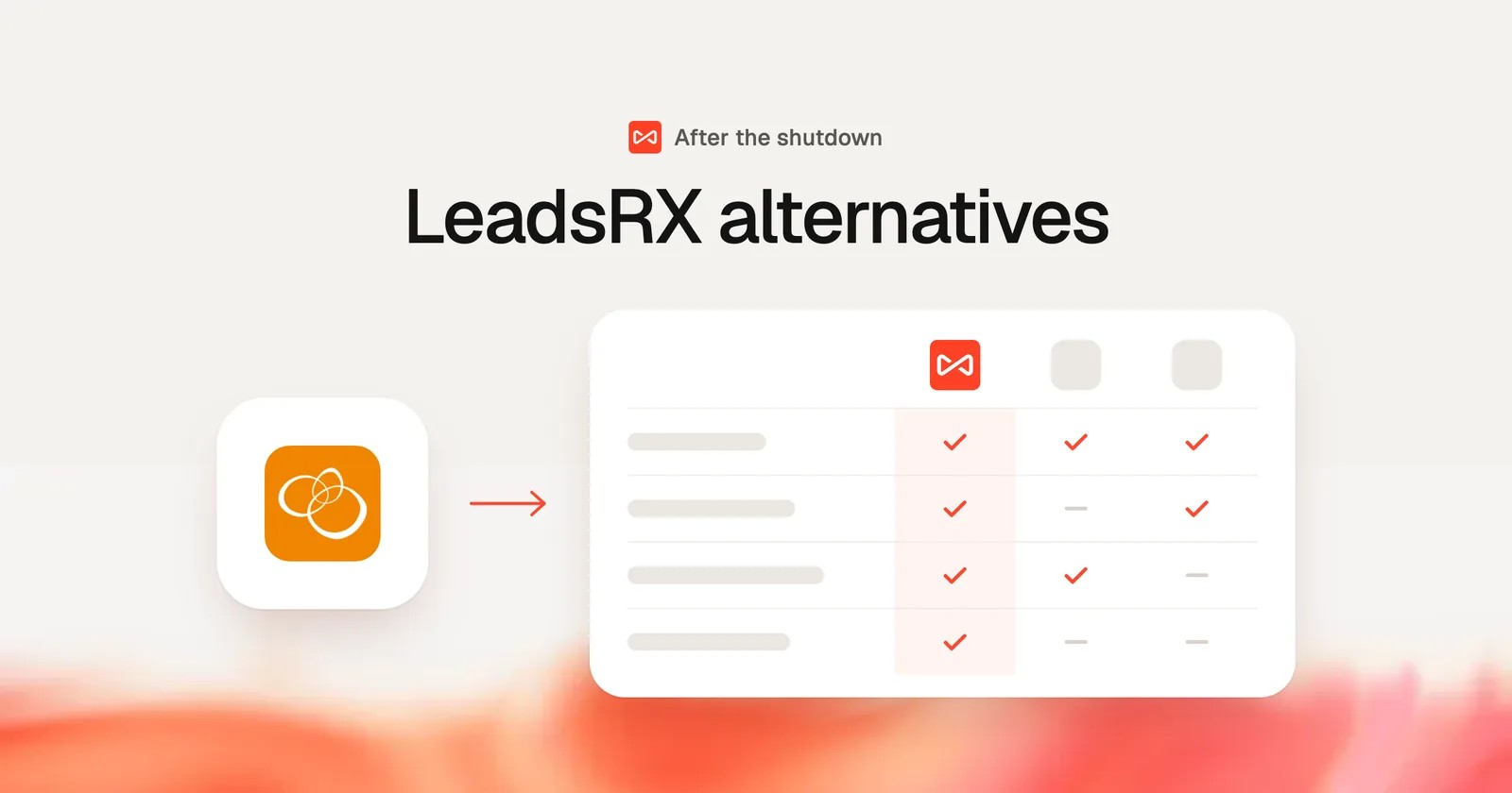 LeadsRx alternatives: SourceLoop blog cover illustration