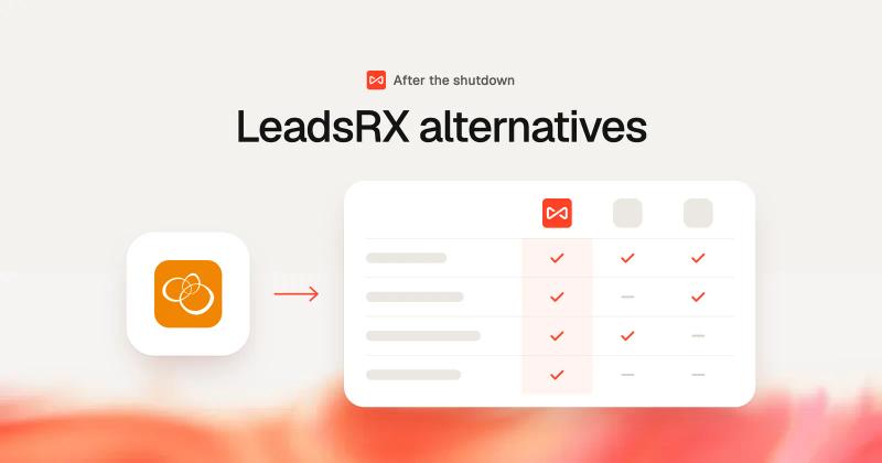 LeadsRx alternatives: SourceLoop blog cover illustration