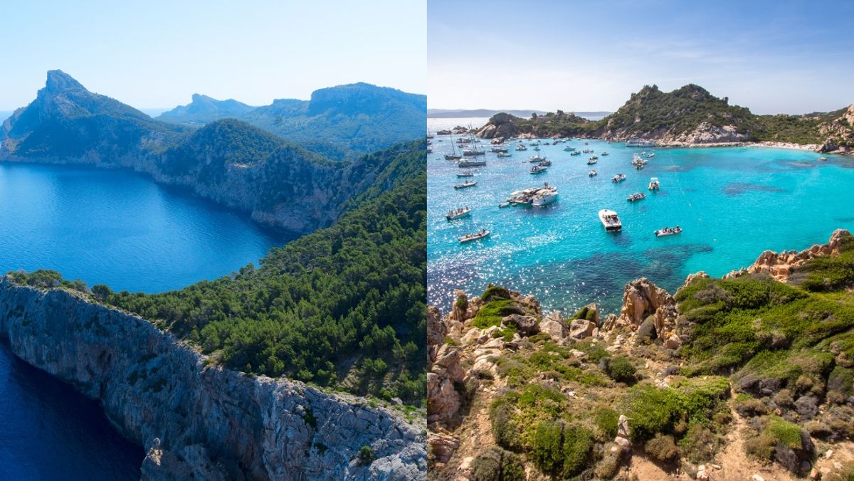 Mallorca & Sardinia, side by side