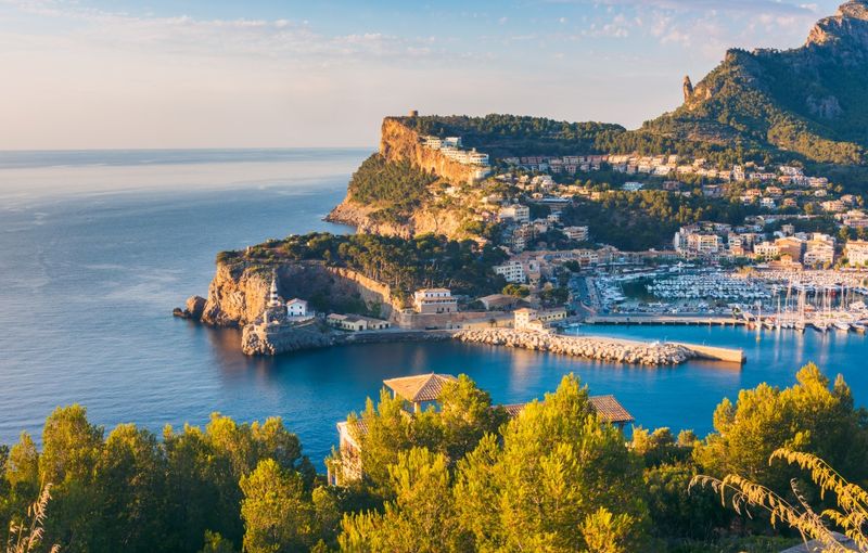Port de Soller Mallorca at Sunset
