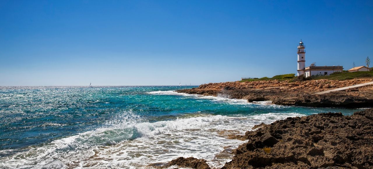 From Cap de ses Salines, Majorca