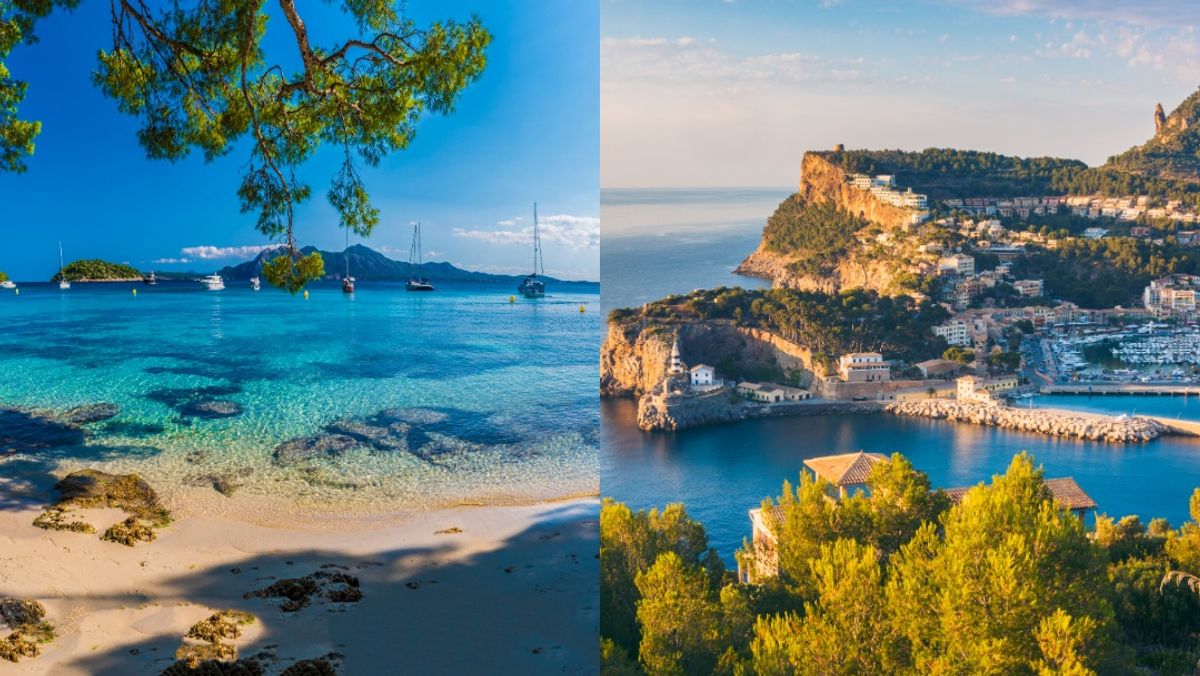 Palma & Port de Sóller, side by side
