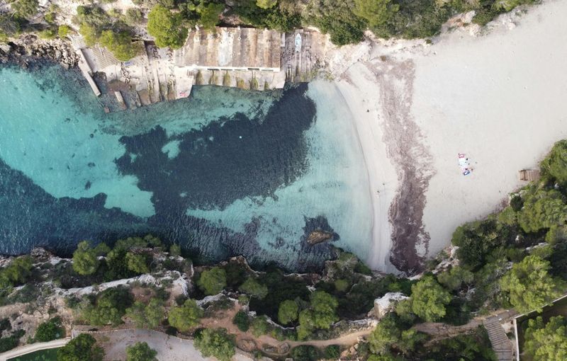 Aerial View of a Cala Pi