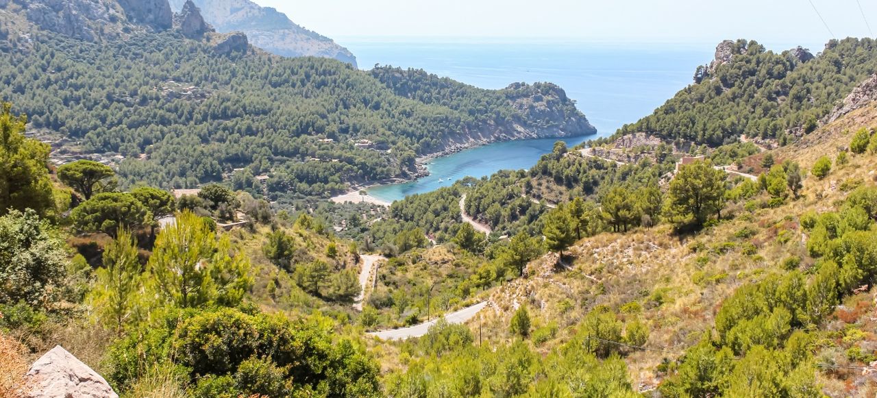 Cala Tuent View in Serra De Tramuntana