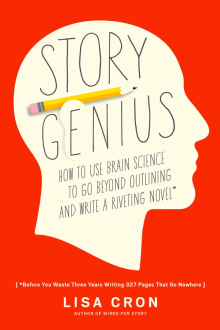 book cover for Story Genius