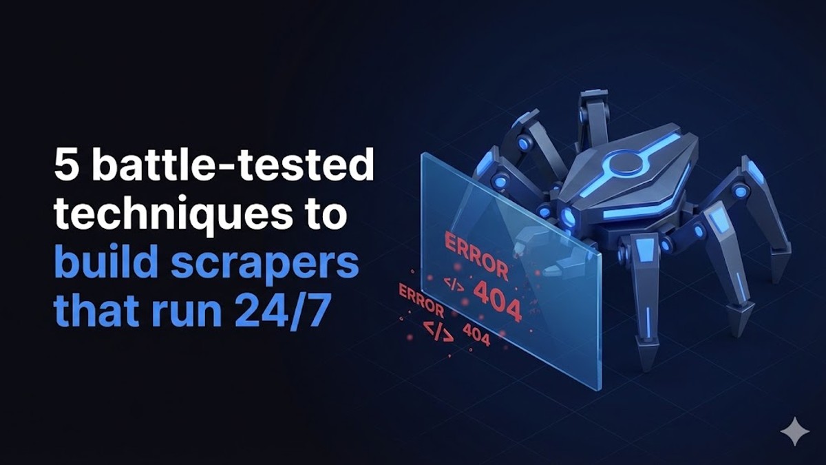 Why Your Web Scraper Keeps Breaking (And How to Build Bulletproof Scrapers That Don't)