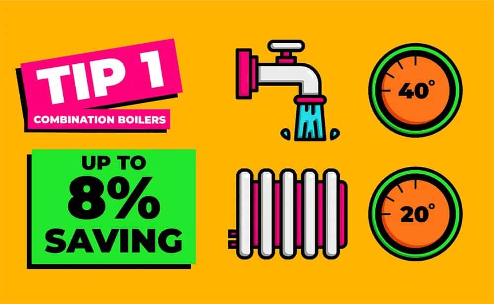 combination boiler tip for savings up to 8%