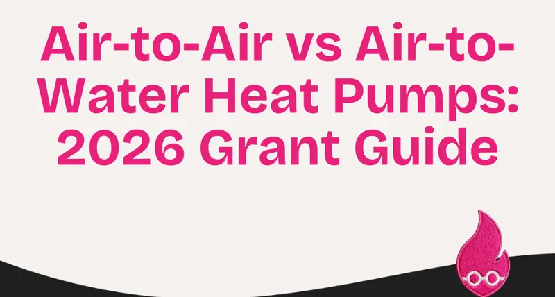 Air-to-Air vs Air-to-Water Heat Pumps: 2026 Grant Guide