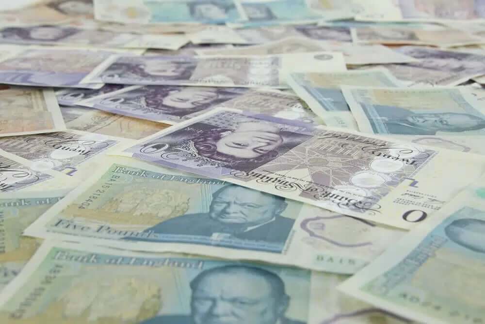 british pound notes