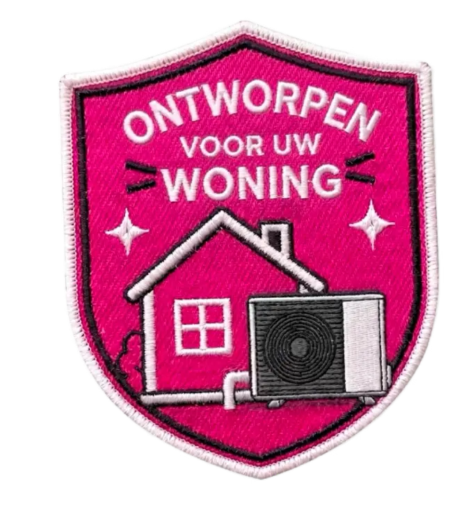 Badge voor meer dan 2000 warmtepomp-installaties