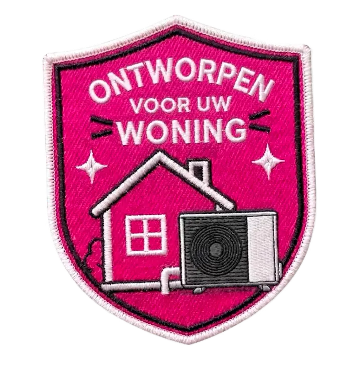 Badge voor meer dan 2000 warmtepomp-installaties