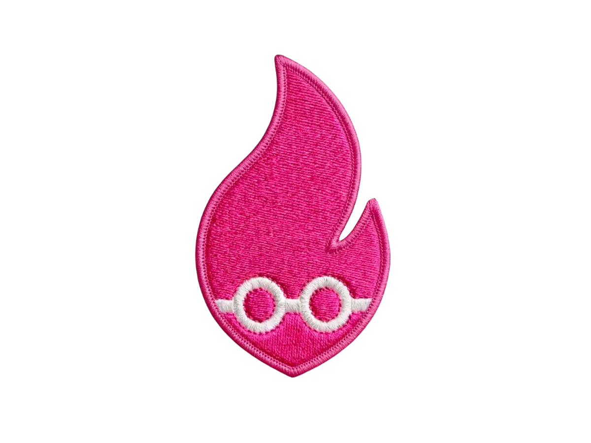 heat geek icon badge