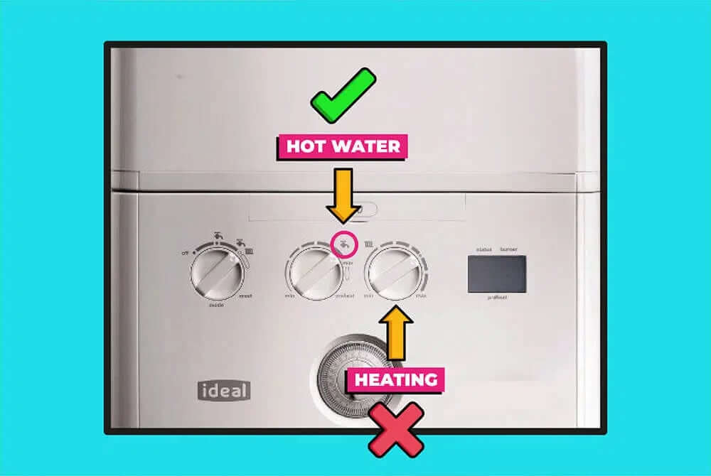 optimising your boiler settings diagram