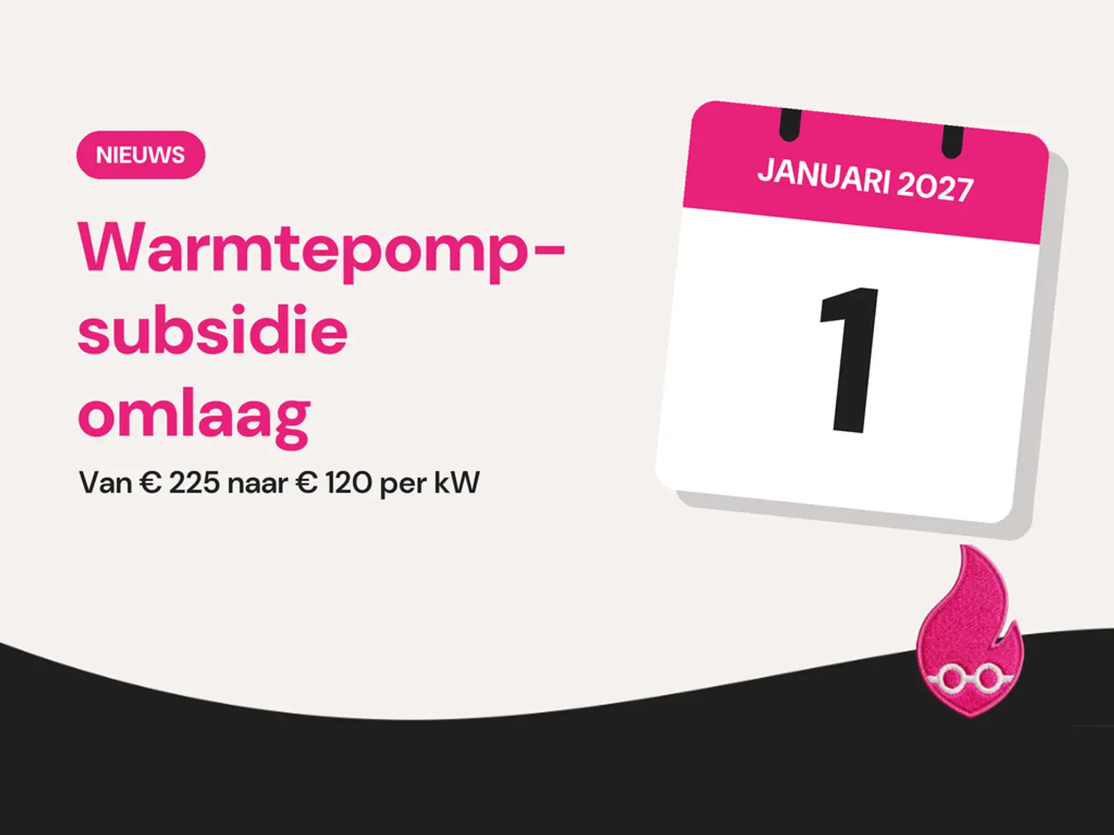 ISDE-subsidie voor warmtepompen gaat per 1 januari 2027 omlaag