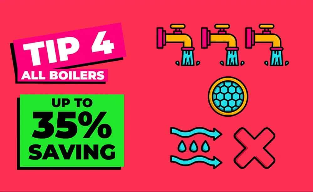Boilers tip to reduce 35% consumption