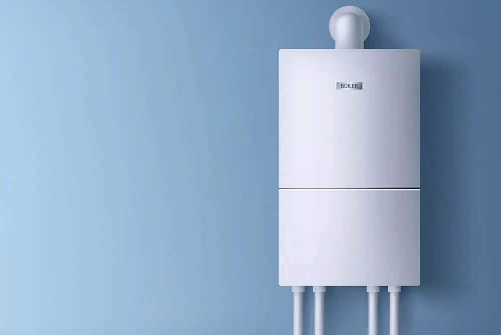 boiler installation on wall