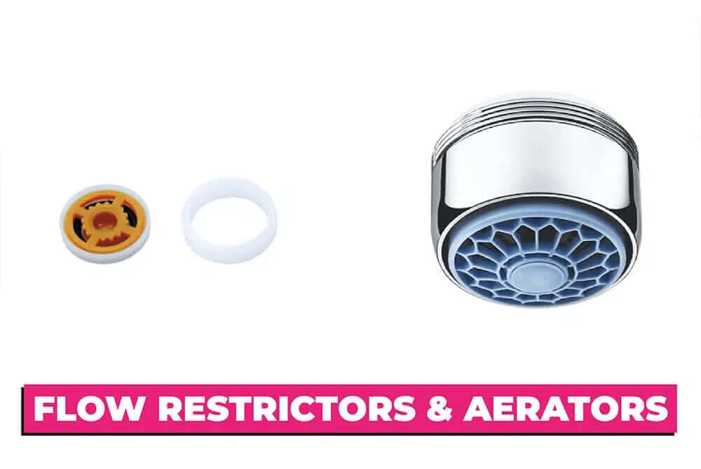 flow restrictors and aerators