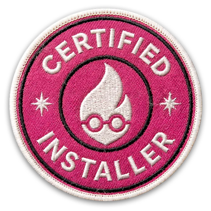 heat geek trained badge