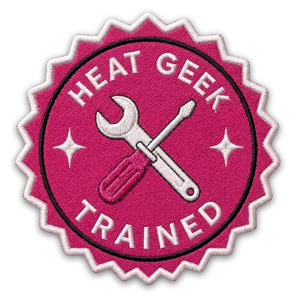 Heat Geek Trained badge