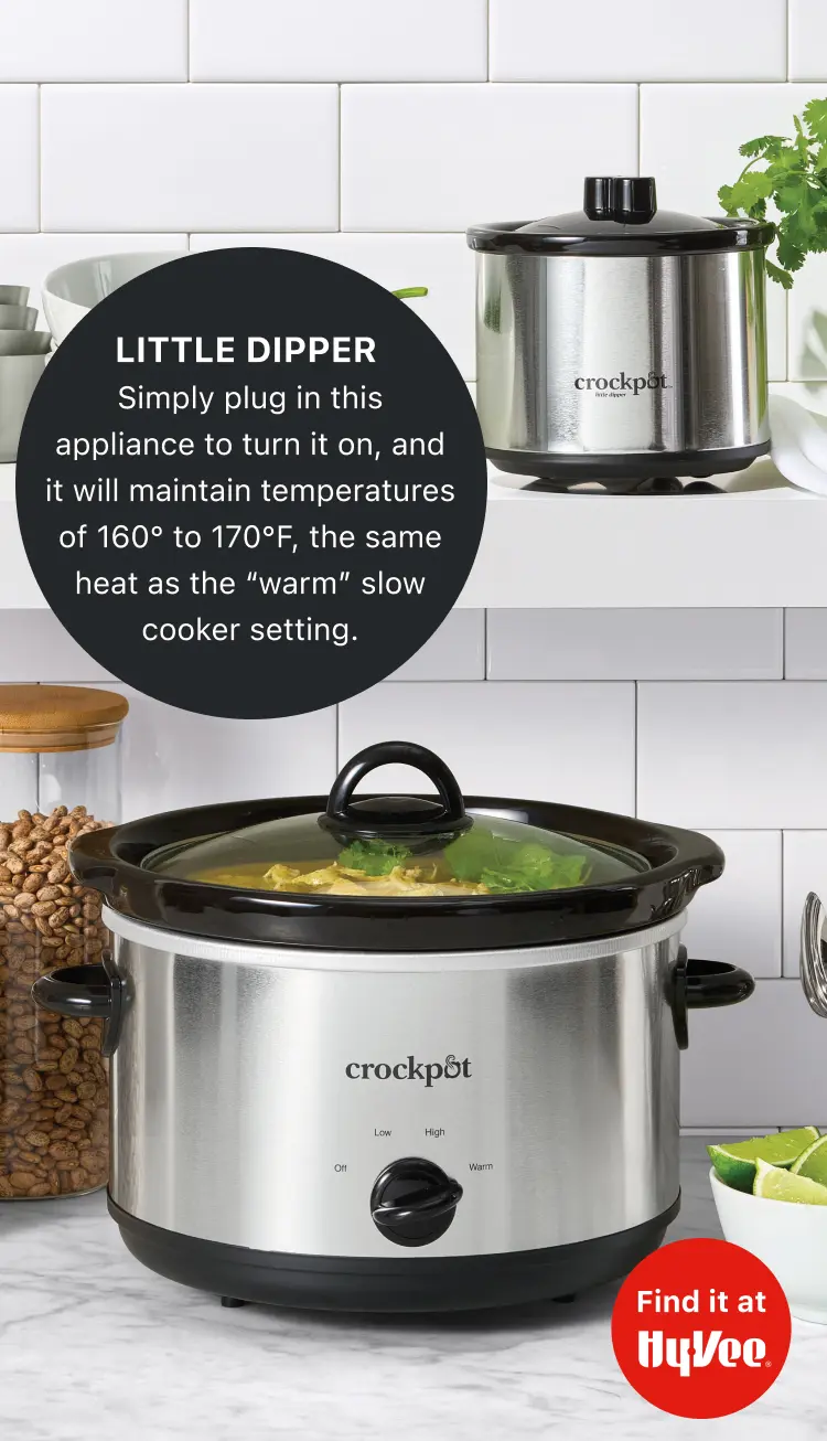 Crock-Pot 8 Quart With Little Dipper