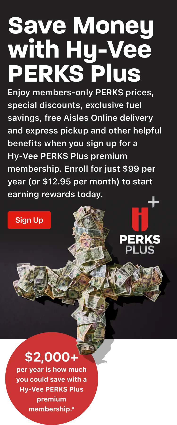 Hy-Vee PERKS Plus Membership: Save Time and Money on Grocery Shopping