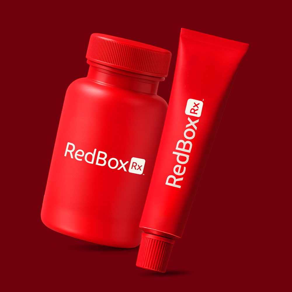 RedBox Rx Skin Rashes, Hives, Eczema Med Bottles