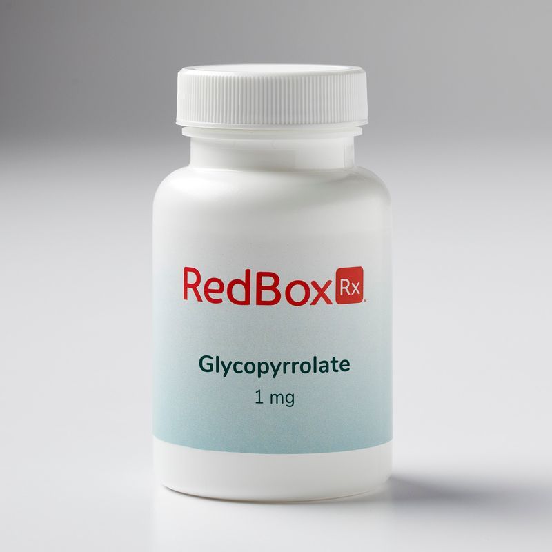 RedBox Rx Glycopyrrolate Bottle