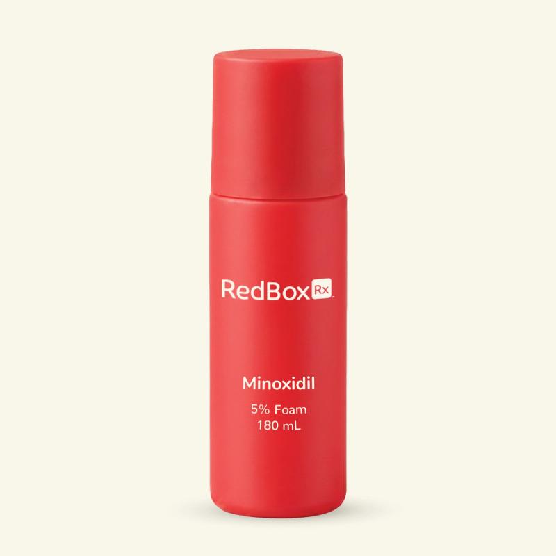 RedBox Rx Minoxidil 5% Foam 180 mL Bottle