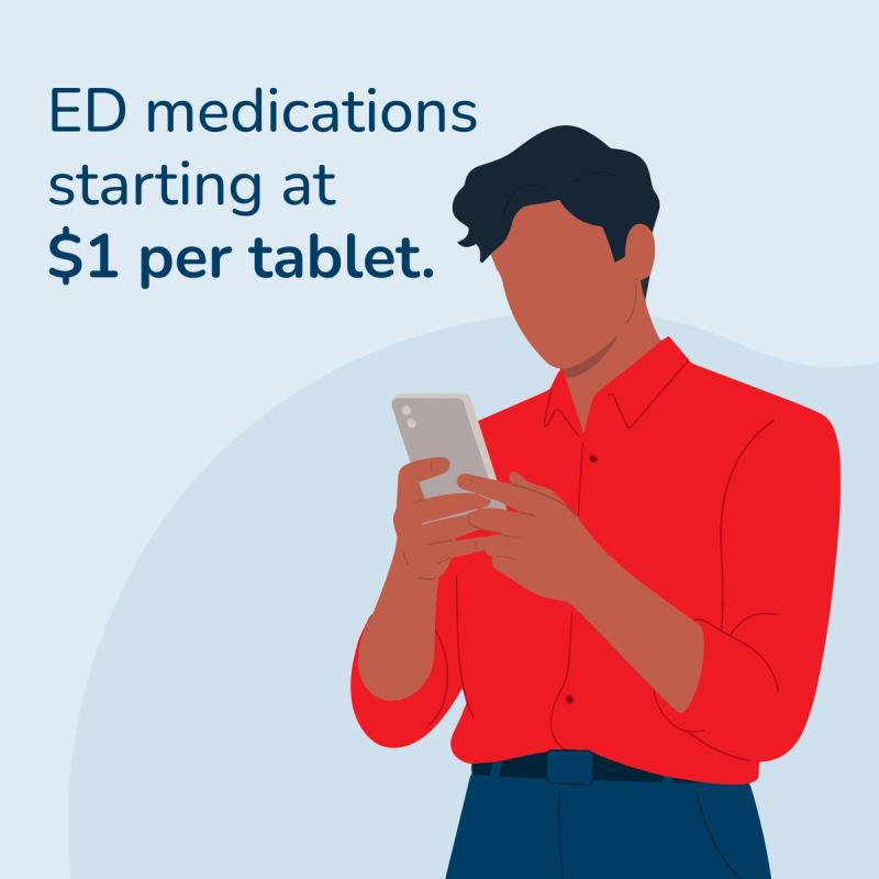 ED medications starting at $1 per tablet.