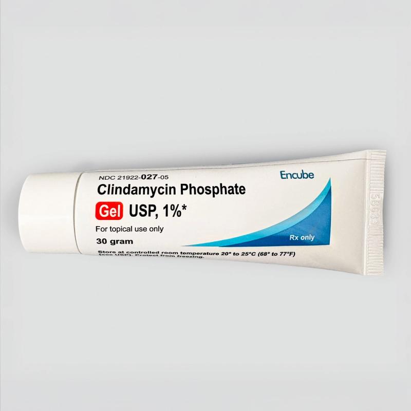 Clindamycin phosphate 1% gel tube