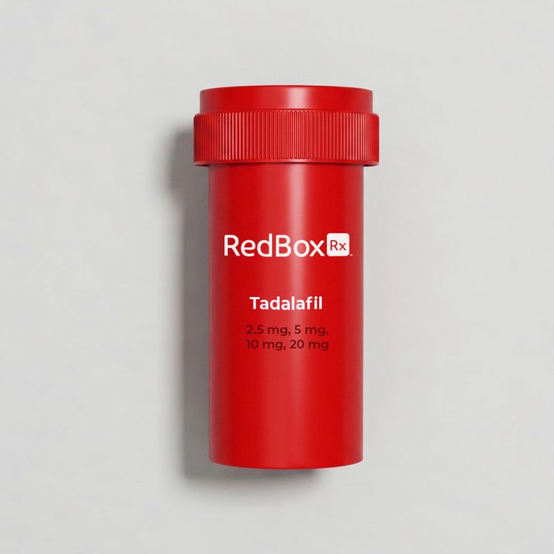 RedBox Rx Tadalafil Bottle