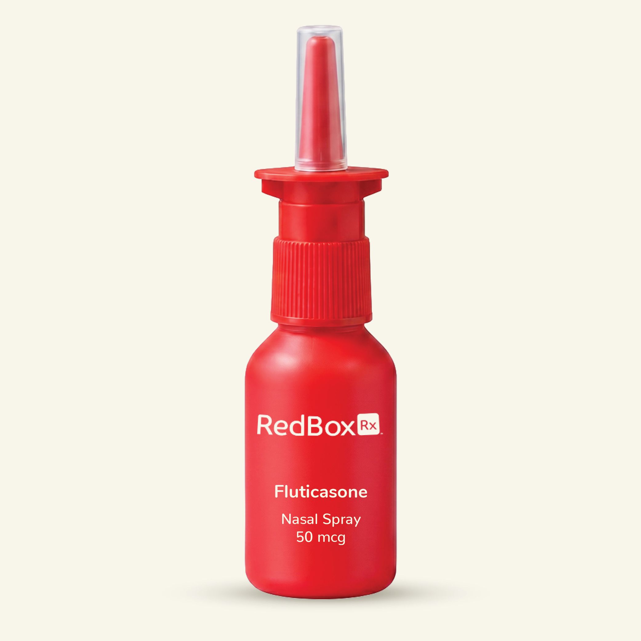 RedBox Rx Fluticasone 18 g Nasal Spray Bottle