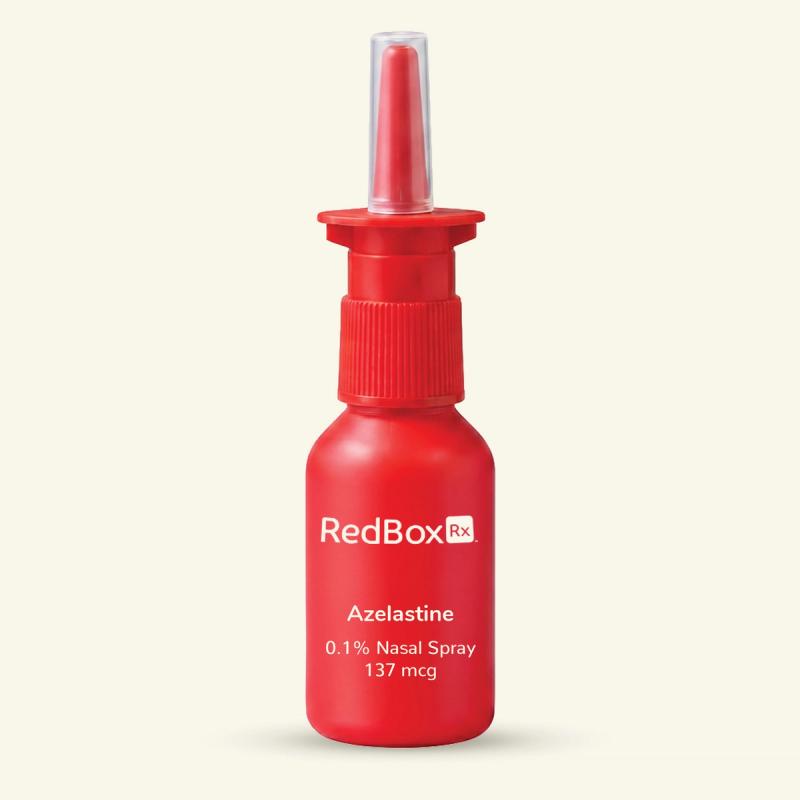 RedBox Rx Azelastine 0.1% Nasal Spray 137 mcg Bottle