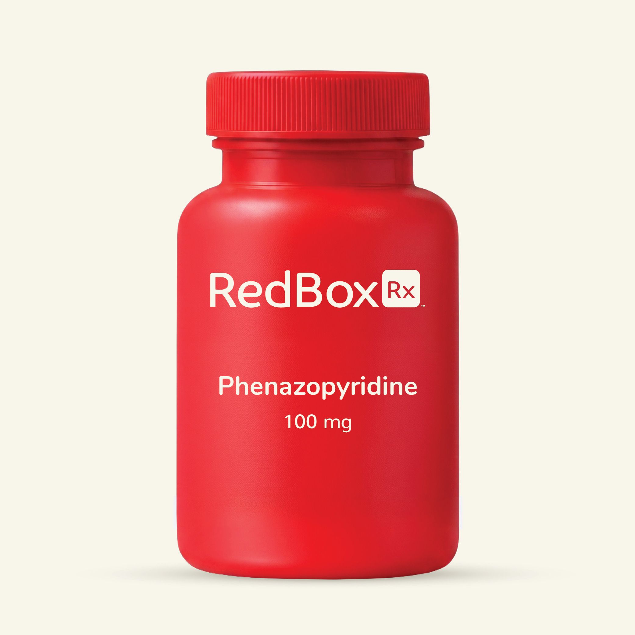 RedBox Rx Phenazopyridine 100 mg Med Bottle