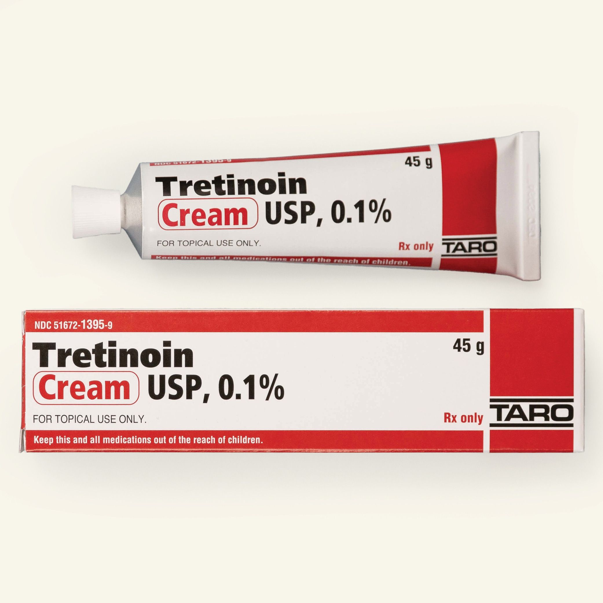 Tretinoin 0.1%  Cream 45 g Tube