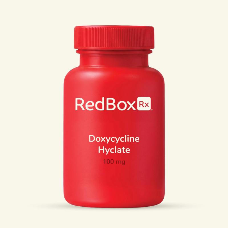 RedBox Rx Doxycycline 100 mg Bottle