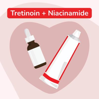 Illustration of Someone Applying Prescription Anti-Aging Cream