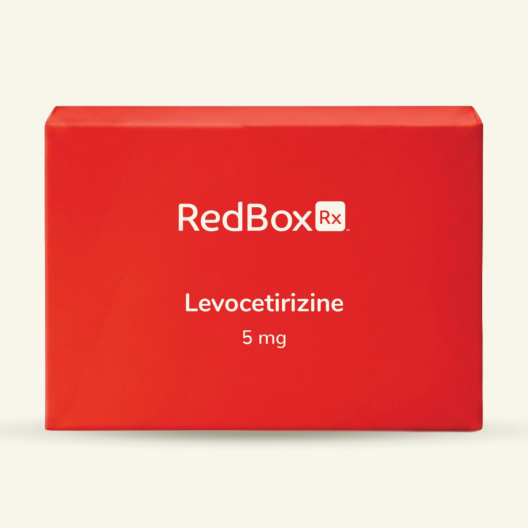 RedBox Rx Levocetirizine 5 mg Box