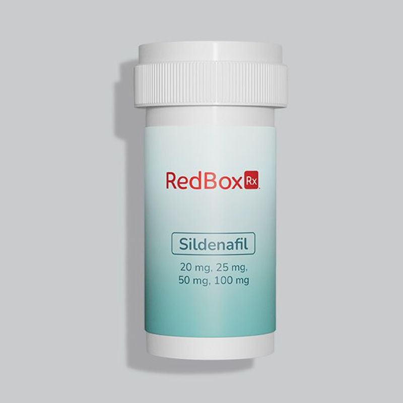 RedBox Rx sildenafil bottle