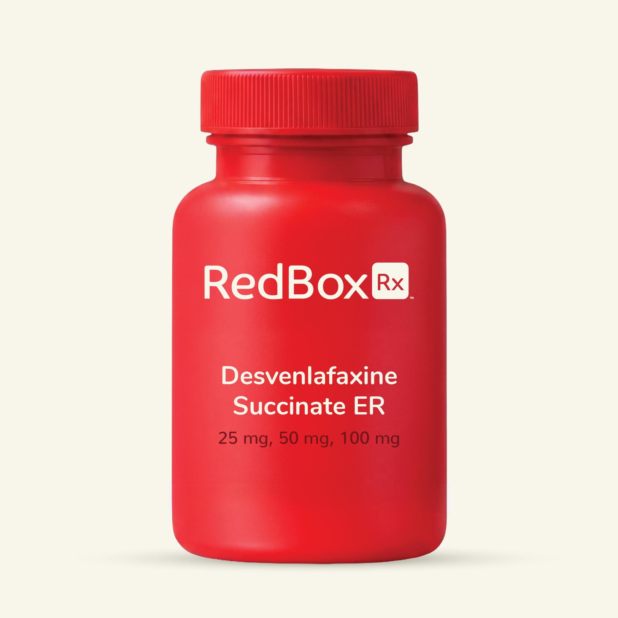 RedBox Rx Desvenlafaxine Succinate ER Med Bottle