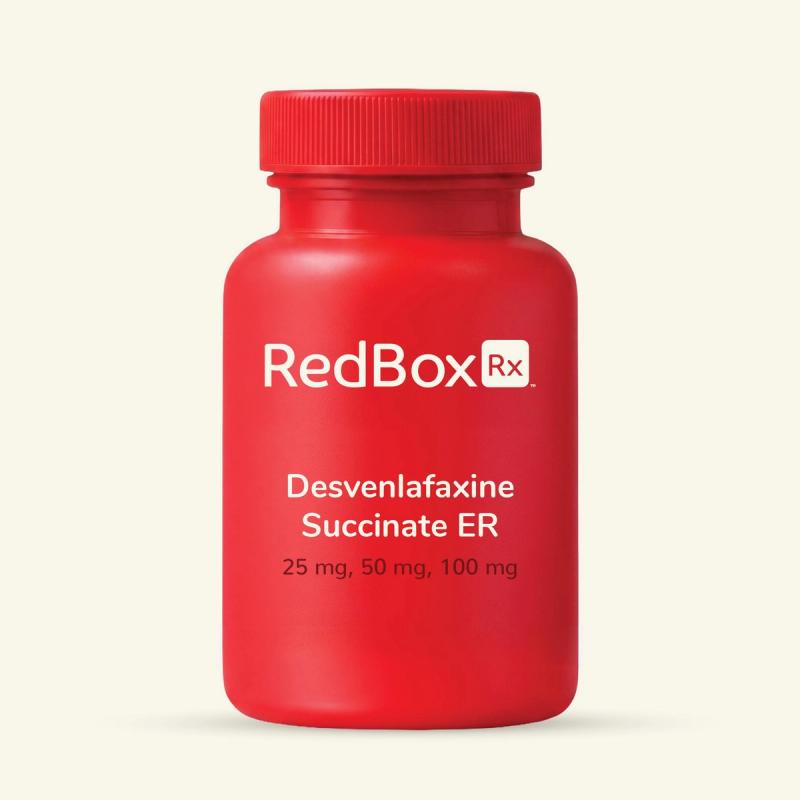 RedBox Rx Desvenlafaxine Succinate ER Medication Bottle