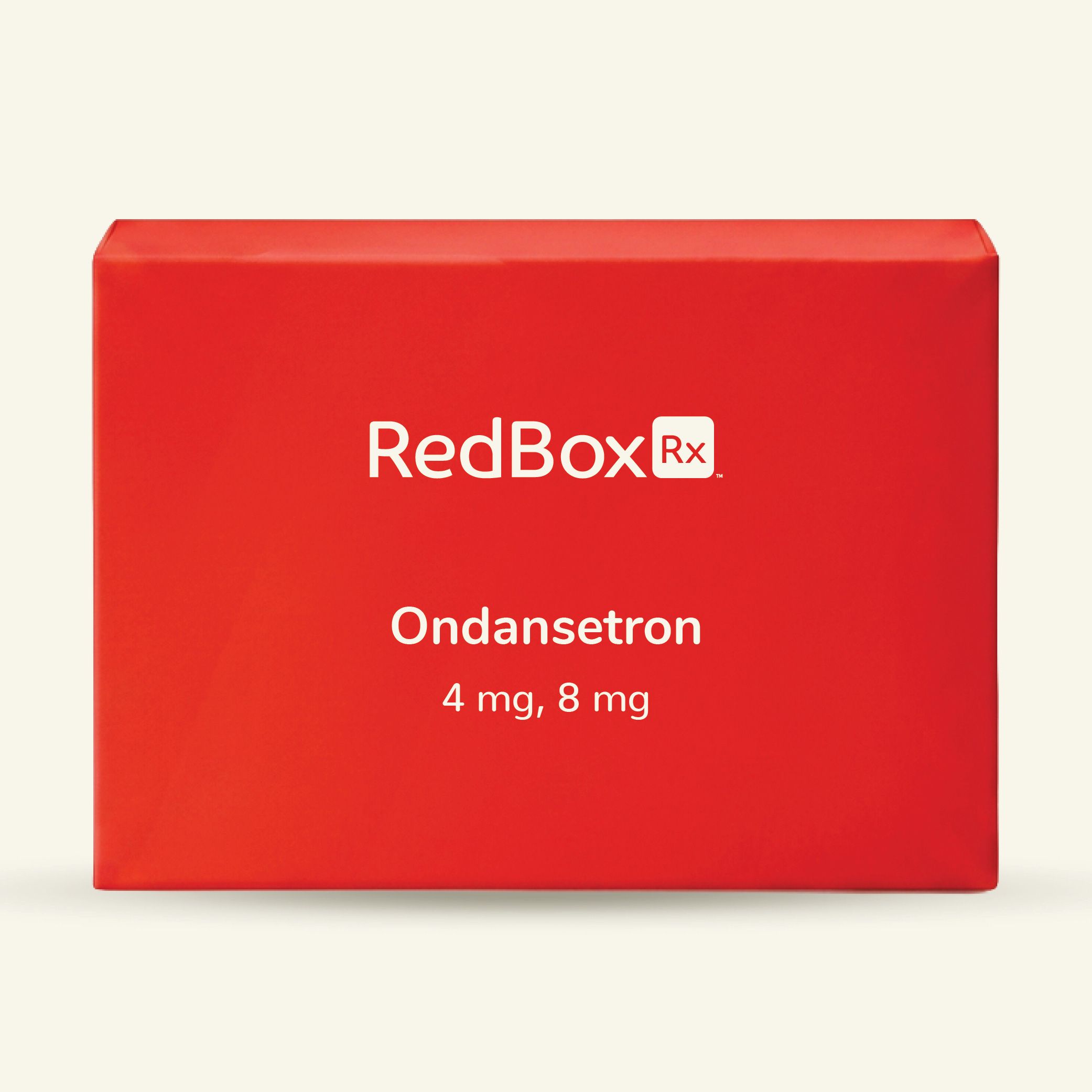 RedBox Rx Ondansetron 4 mg, 8 mg Med Box