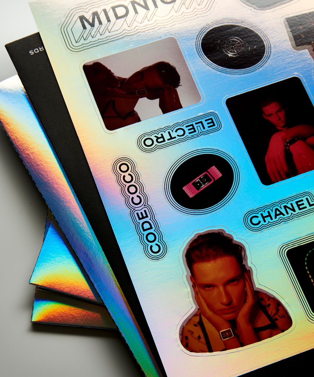 Chanel Electro's vinyl records