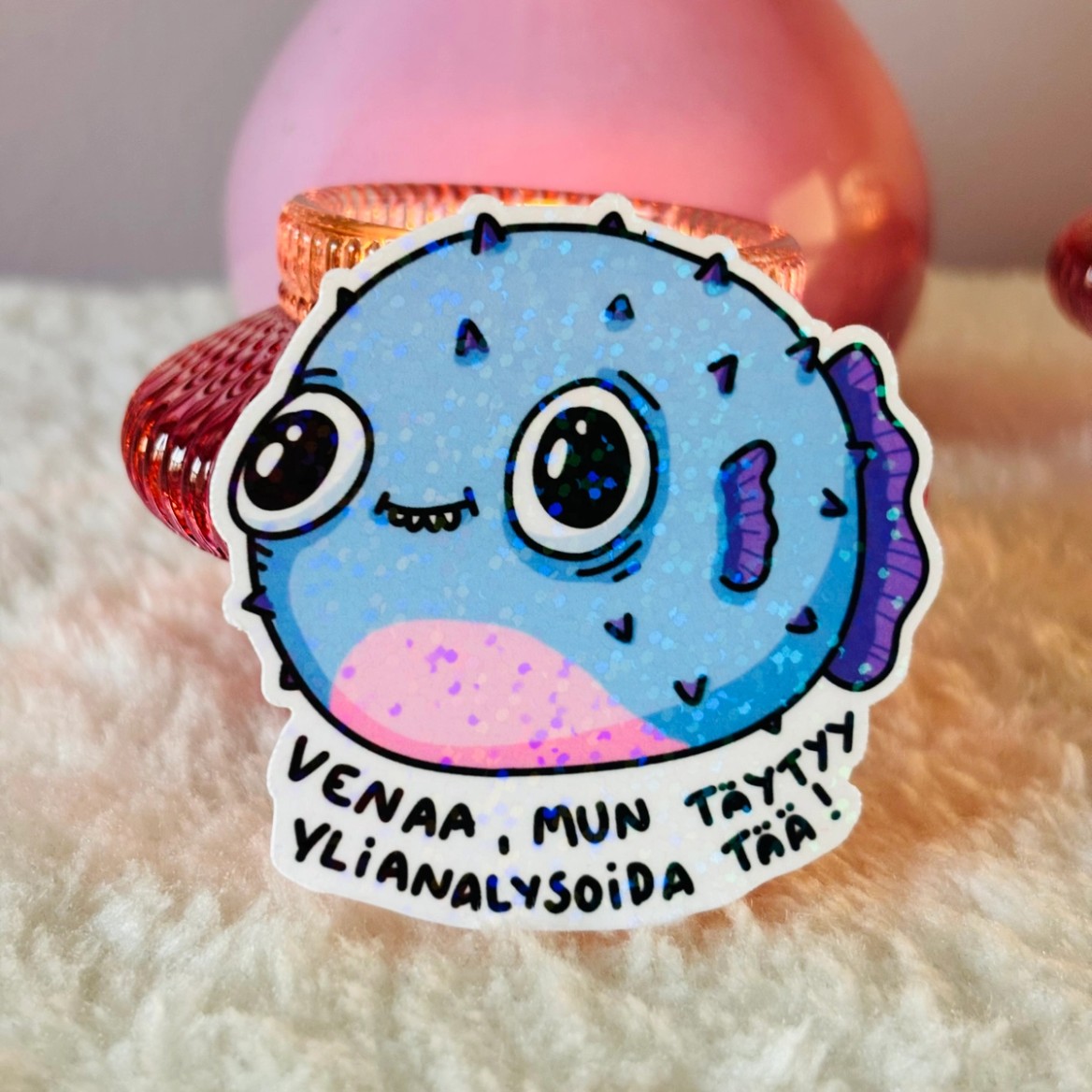 Overthinking blowfish