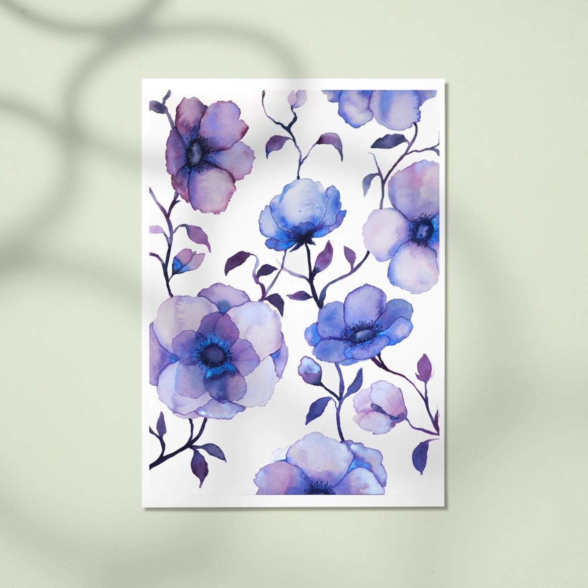 Violetit kukat -kortti