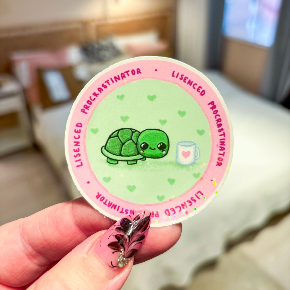 Licensed Procrastinator merkki