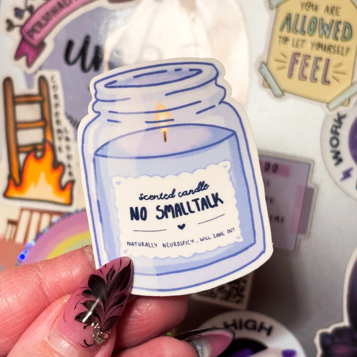 No Smalltalk Scented candle